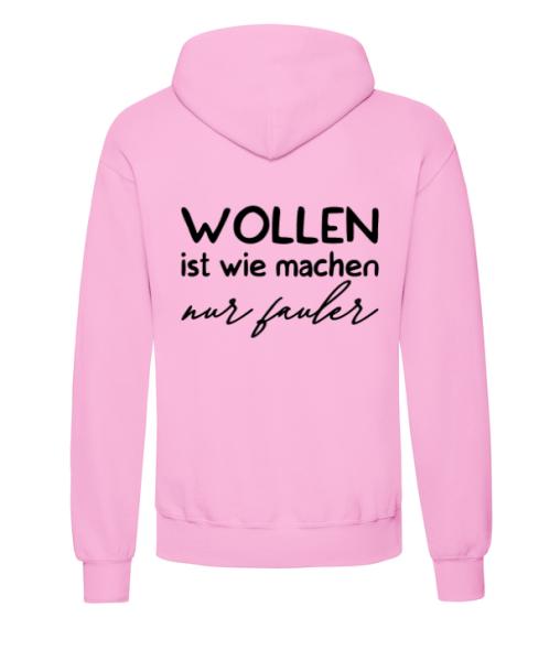 Wollen ist wie machen